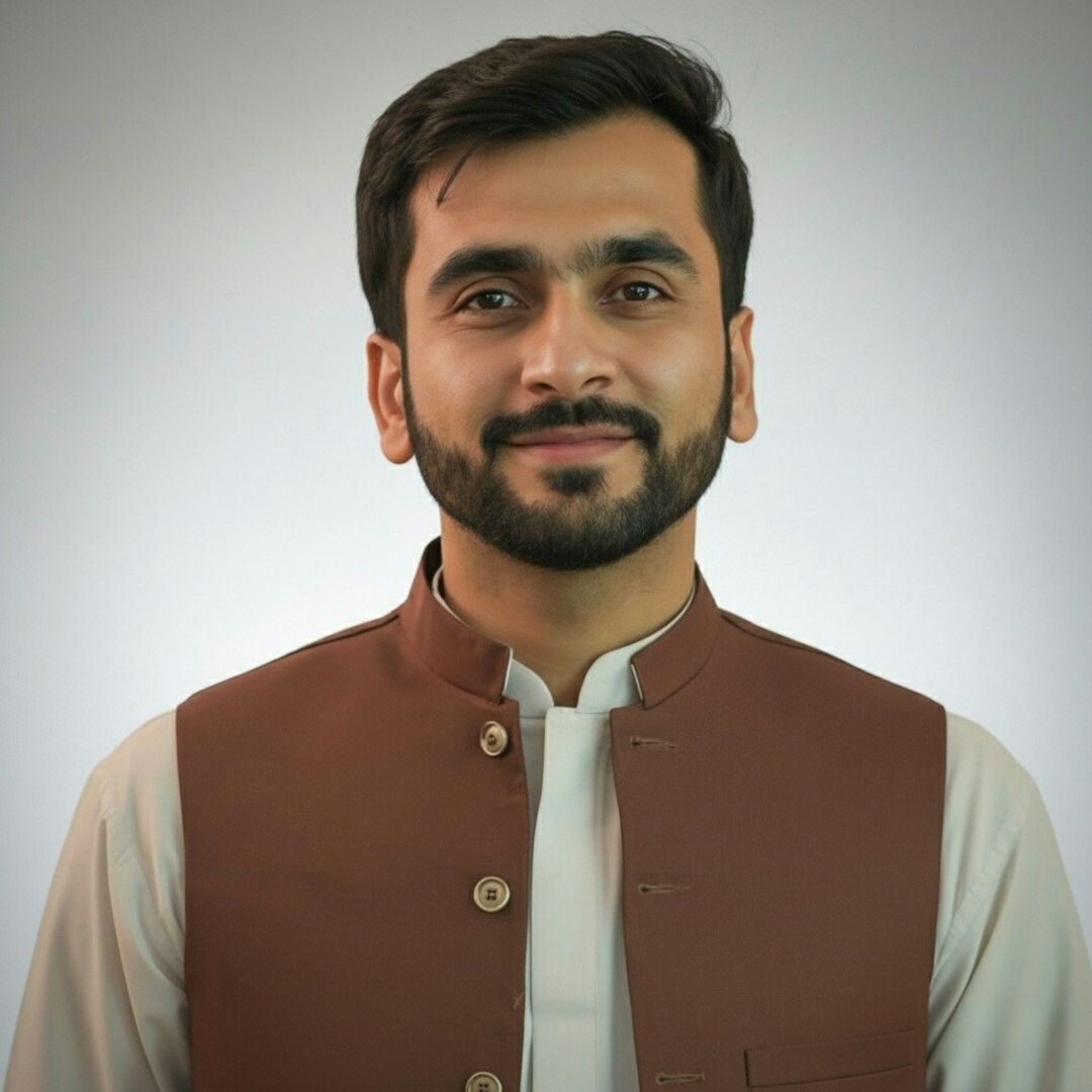 Portrait of a Malaysian Indian man, community manager, smiling