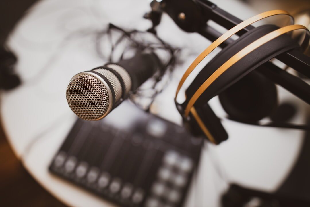 home podcast setup