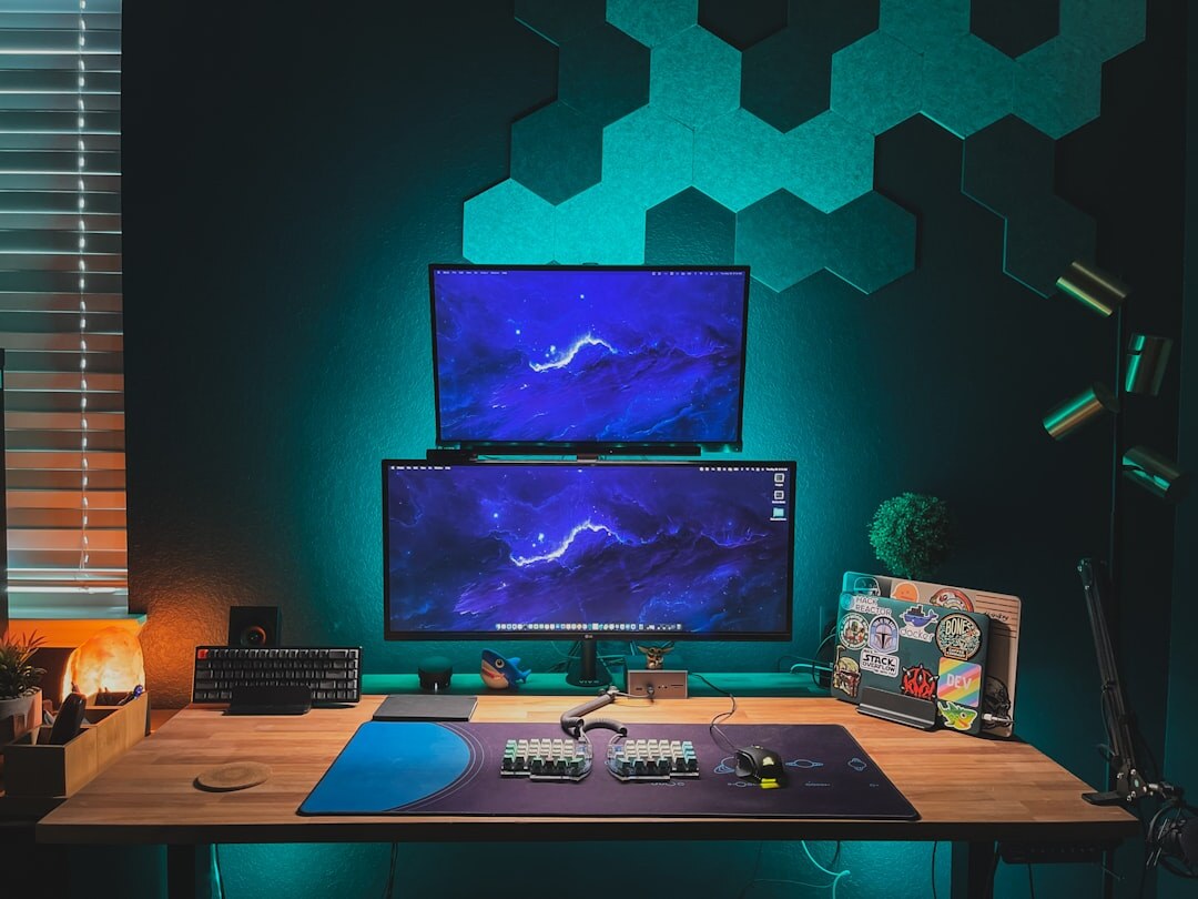 content creator workspace setup